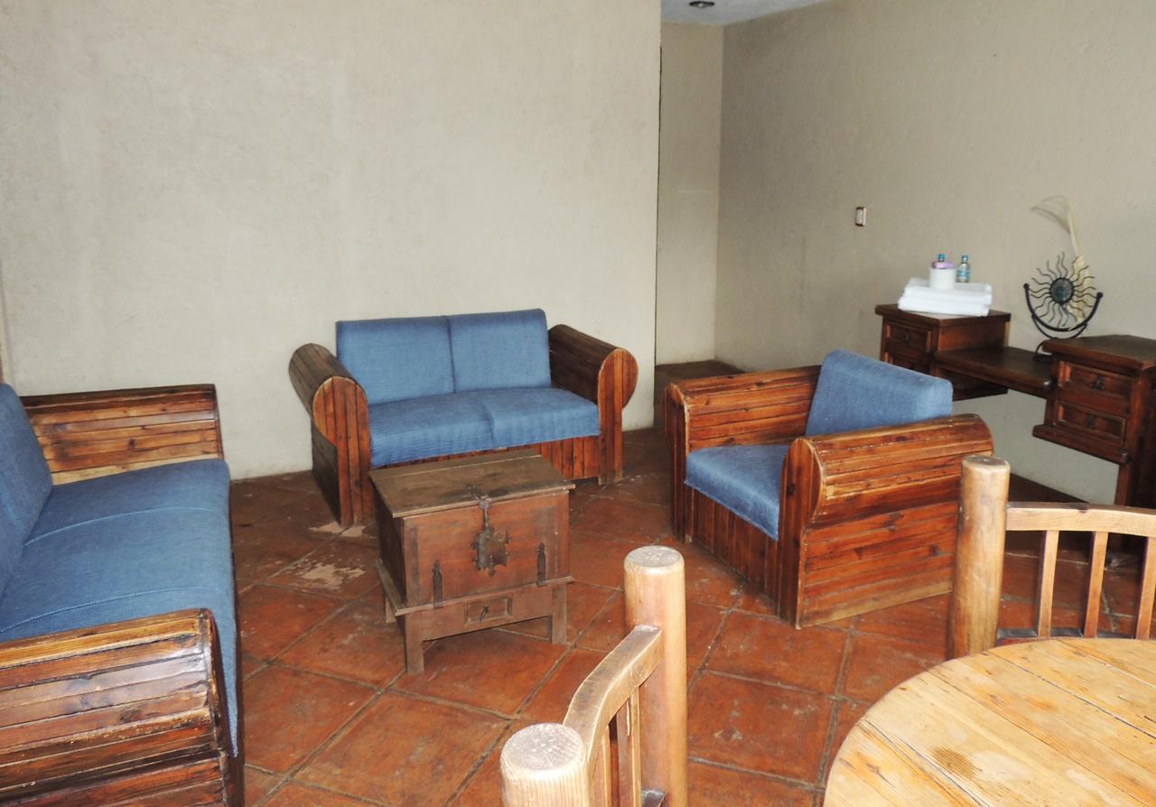 Hotel Las Fumarolas De Don Goyo Cholula Exteriör bild