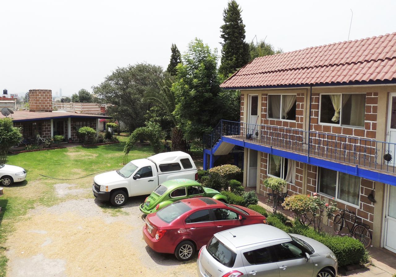 Hotel Las Fumarolas De Don Goyo Cholula Exteriör bild