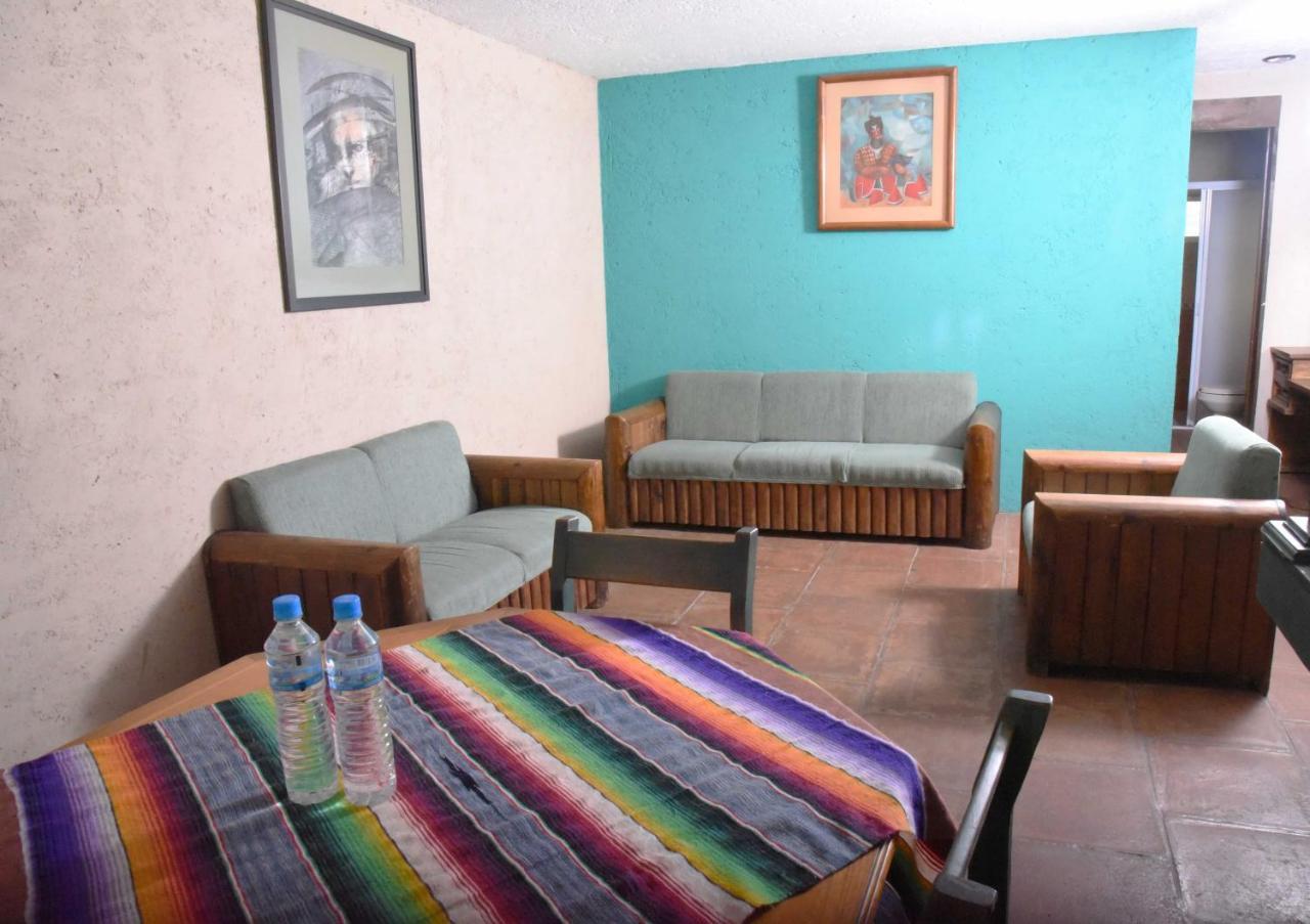 Hotel Las Fumarolas De Don Goyo Cholula Exteriör bild